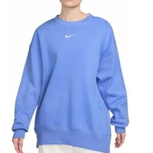 Womens Nike Sportswear Phoenix Fleece Oversized Crew-Neck Sweatshirt DQ5733-494